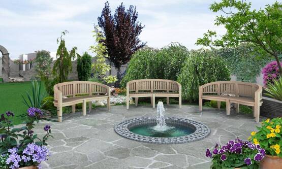 Ławka z profila – doskonałe miejsce na spotkania w ogrodzie