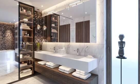 Antymgłowe lustra z LEDami – idealne rozwiązanie dla każdej łazienki