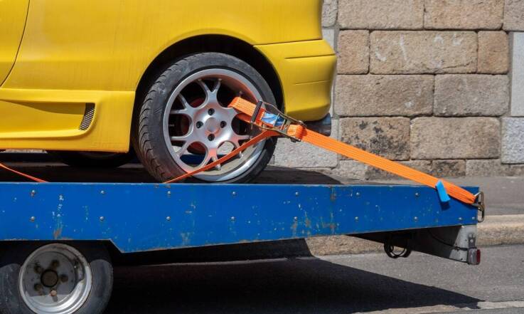 Jak przygotować pojazd do transportu na lawecie s3?