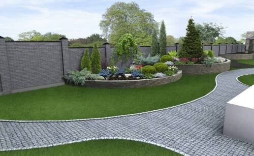 Kora kamienna w aranżacji publicznych przestrzeni zielonych