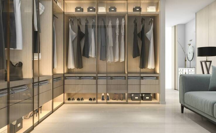 Najnowsze trendy w projektowaniu garderób na wymiar