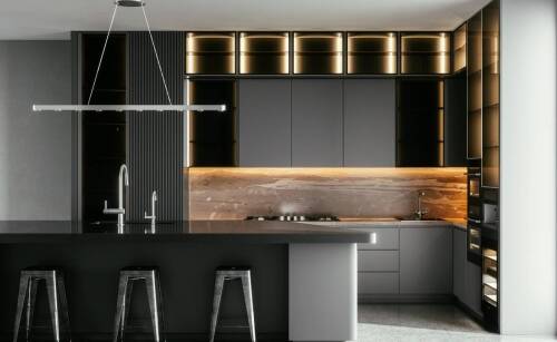 Systemy drzwi przesuwanych: rozwiązanie dla nowoczesnych kuchni otwartych