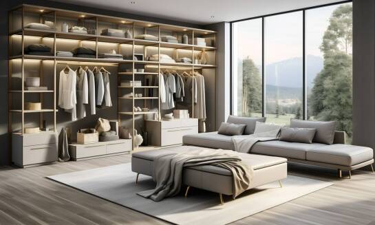 Przewodnik po stylach aranżacyjnych z wykorzystaniem garderób na wymiar