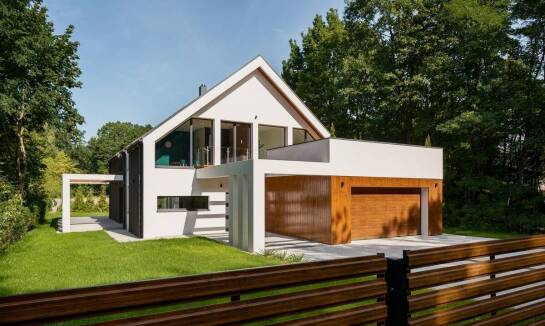 Bramy garażowe jako element architektury budynku