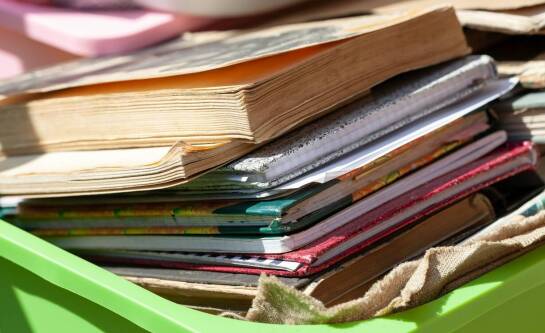 Co zrobić ze starymi książkami szkolnymi?