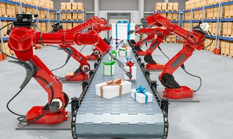 Kompletna linia produkcyjna – od pieca po pakowanie.