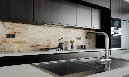 Trwałość kamiennych kuchennych blatów w porównaniu do innych materiałów