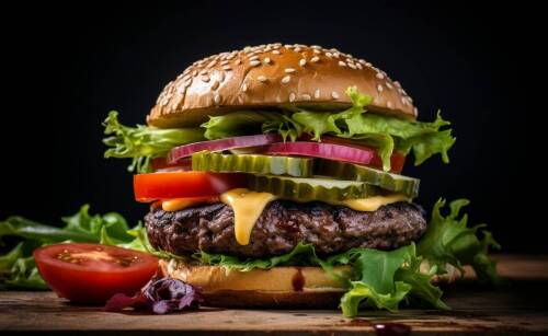 Tworzenie idealnego zestawu: bułki do hamburgerów i sosy