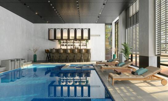 Hydromasaż i gejzery – wyjątkowe atrakcje basenowe w hotelu przy Bałtyku