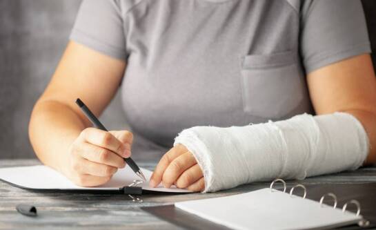 Złamanie nasady dalszej kości promieniowej ile procent uszczerbku na zdrowiu?