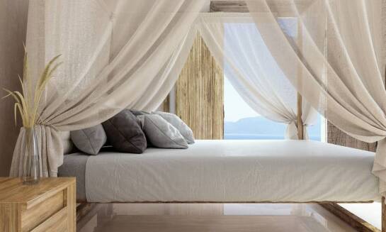 Przyrodnicze otoczenie i spokój w pensjonacie na plaży