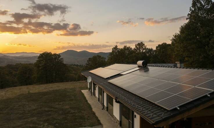 Jak dobrać panele i magazyn energii do domku letniskowego w górskim terenie