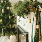 Jak udekorować kominek na święta?