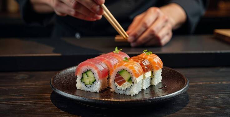 Jak skład rolki decyduje o tym, czy sushi smakuje lekko, czy sycąco