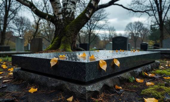 Warunki cmentarne, które przesądzają o wyborze granitu i układu nagrobka pojedynczego lub podwójnego