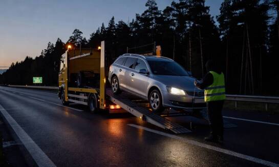 Jak przebiega zgłoszenie autolawety w strefie granicznej, gdy auto trzeba przewieźć do Polski lub Niemiec