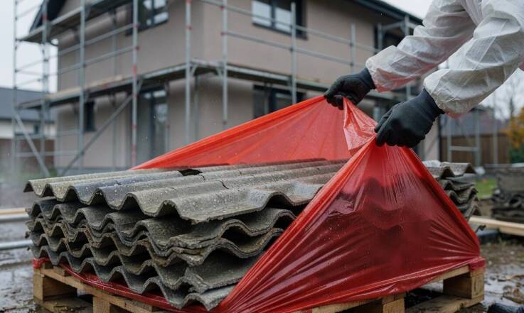 Co dzieje się po zgłoszeniu demontażu eternitu z dachu — od zabezpieczenia po unieszkodliwienie