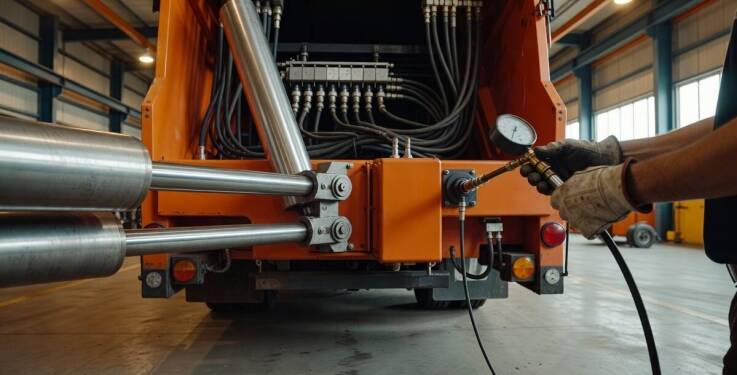 Dlaczego usuwanie awarii mechanizmu prasującego wymaga analizy całej instalacji hydraulicznej