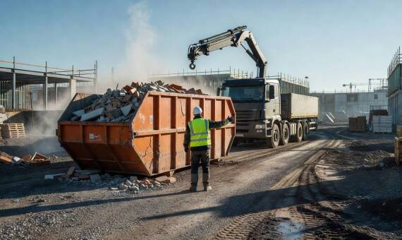 Przygotowanie placu robót na odbiór gruzu — logistyka załadunku i dokumentacja ewidencyjna