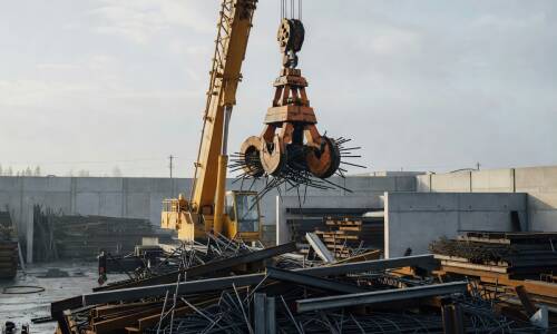 Od placu wagi do wielkiego pieca w hucie — jak przebiega proces recyklingu złomu