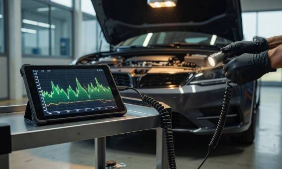 Odczyt kodów usterek a analiza parametrów bieżących — weryfikacja elektroniczna osobówek i ciężarówek