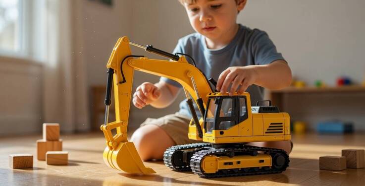 Mechanika w skali 1:16 — dlaczego ruchome elementy realistycznych pojazdów uczą dzieci myślenia przestrzennego