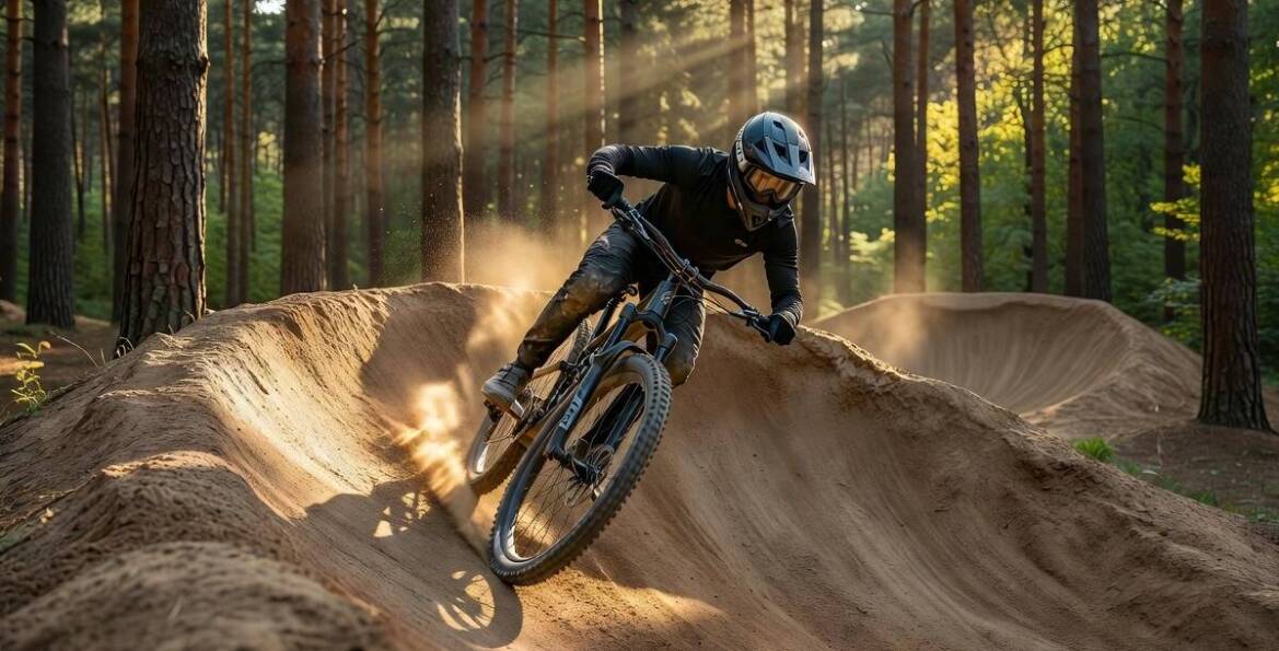 Współczesne trasy freeridowe w bikeparkach — jak profil przeszkód wymusza stosowanie komponentów o podwyższonej wytrzymałości