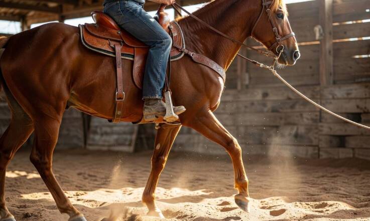 Od pierwszych ćwiczeń na lonży po neck reining — etapy szkolenia jeźdźca w stylu western