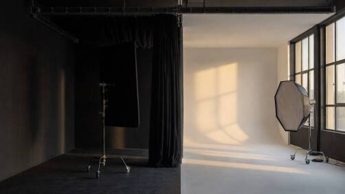 Wymogi przestrzenne przy łączeniu ujęć daylight i blackroom w jednym dniu zdjęciowym