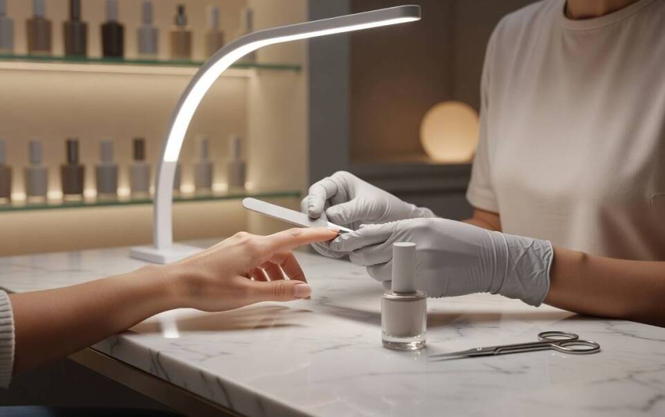 Lokalizacja gabinetu a czas usługi manicure — preparaty i narzędzia przyspieszające pracę stylistki