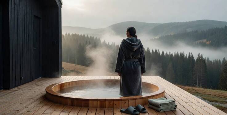 Co spakować i jak zaplanować wyjazd, gdy główną atrakcją noclegu jest plenerowe jacuzzi z widokiem