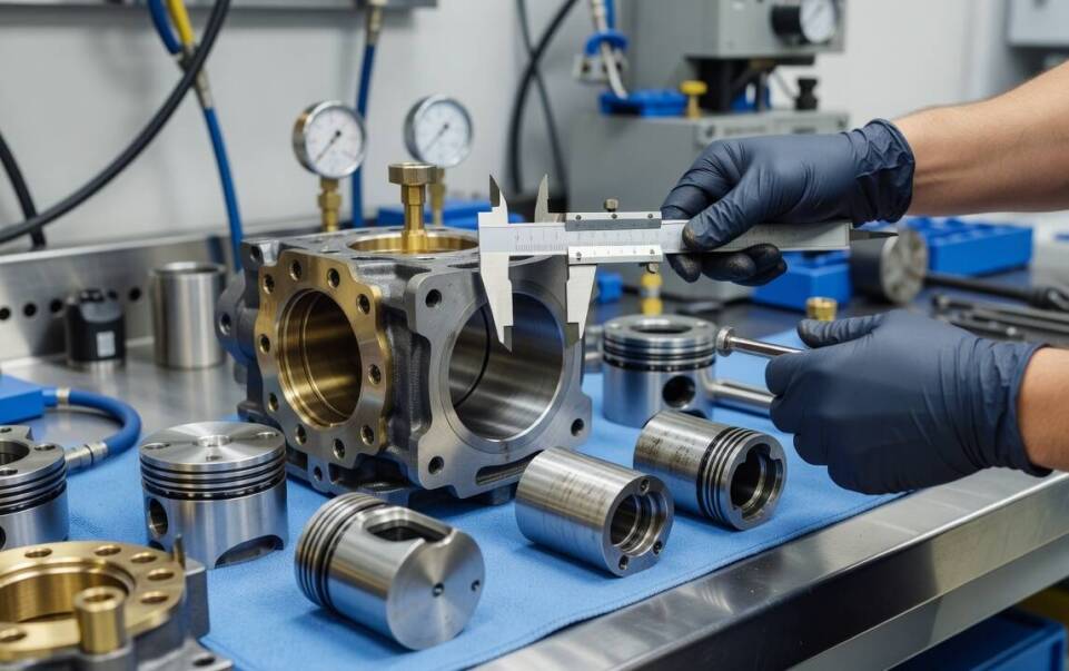 Objawy zużycia pompy hydraulicznej, które wskazują na sens regeneracji zamiast wymiany