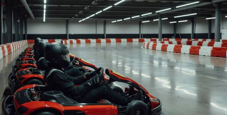 Pierwsza grupowa jazda gokartami we Wrocławiu: od czego zależą bezpieczeństwo i tempo