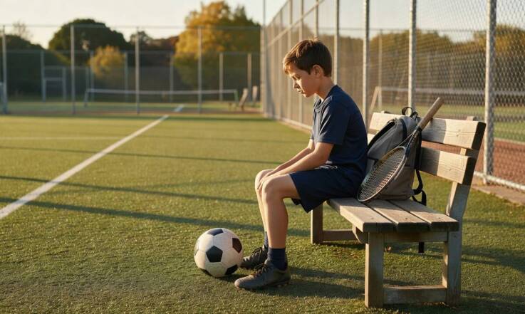 Kiedy dziecko trenujące piłkę nożną może wejść także w tenis bez przeciążenia