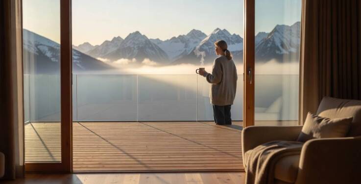 Jak taras widokowy w apartamencie górskim zmienia rytm dnia i decyzje o wyjściu