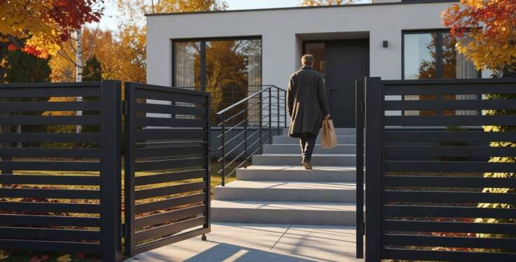 Jak ogrodzenie, brama i balustrady porządkują codzienny ruch i komfort na posesji