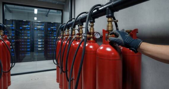 Dlaczego sama sprawność podzespołów nie wystarcza, by instalacja gaśnicza gazowa spełniała wymagania obiektu