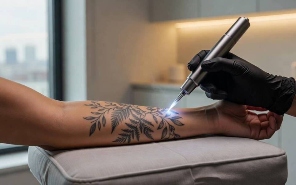 Dlaczego tatuaż i makijaż permanentny reagują inaczej na laser oraz goją się w różnym tempie