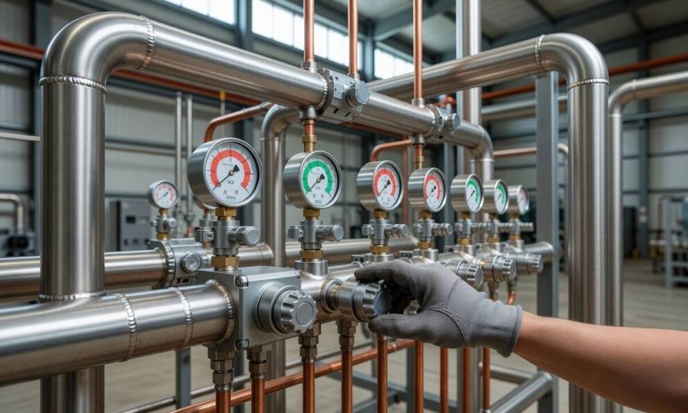 Jak rodzaj gazu i warunki pracy zmieniają projekt instalacji w zakładzie produkcyjnym