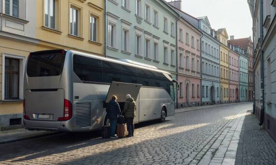 Dlaczego wjazd autobusów i autokarów zależy od miejsca zbiórki, nie tylko od trasy