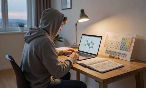 Jak wygląda tygodniowy rytm pracy z chemią online przed maturą