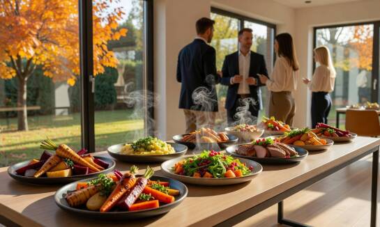 Jak pora roku zmienia menu i organizację cateringu na lokalne uroczystości rodzinne