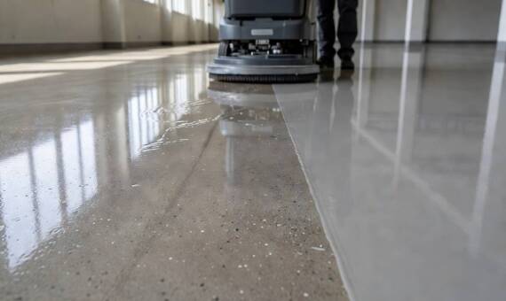 Dlaczego beton, żywica i PCV wymagają różnych środków po tych samych zabrudzeniach
