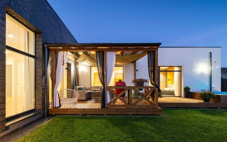 Taras jako miejsce, w którym możesz się zrelaksować