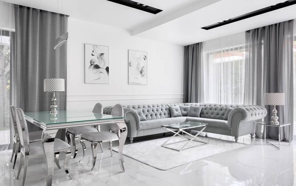 Jak urządzić strefę relaksu w stylu glamour?