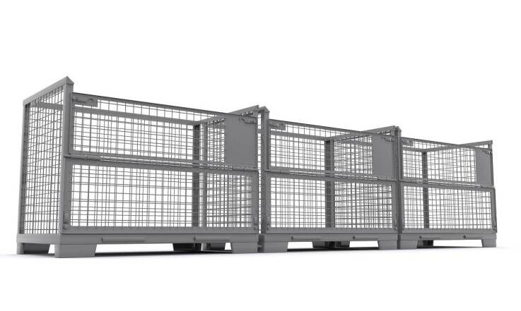 Czy pojemniki siatkowe warto wykładać przekładkami?