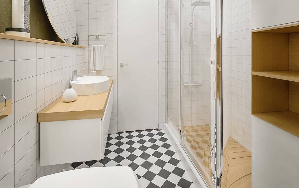 Jakie meble sprawdzą się w małej i wąskiej łazience?