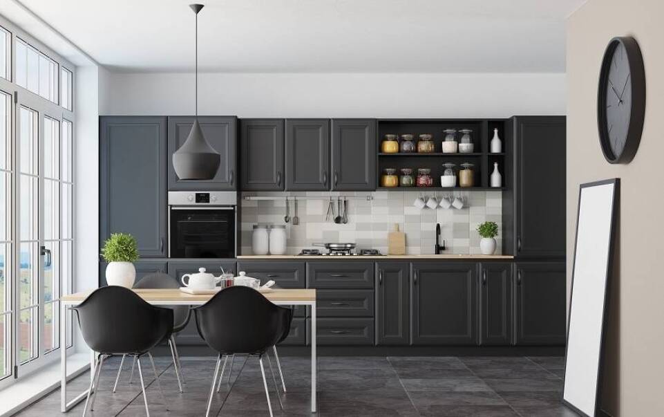 Podstawowe elementy umeblowania kuchni