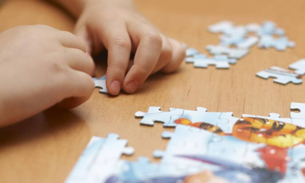 Dwuelementowe puzzle - idealne dla najmłodszych uczących się układania puzzli