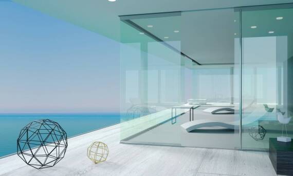 Z jakiego szkła wykonuje się ścianki szklane?